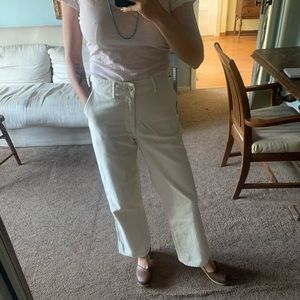 45rpm White denim jeans